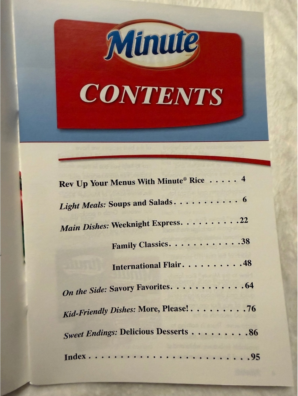Quick & Easy Minute Rice Recipes Cookbook Magazine - Picture 3 of 6